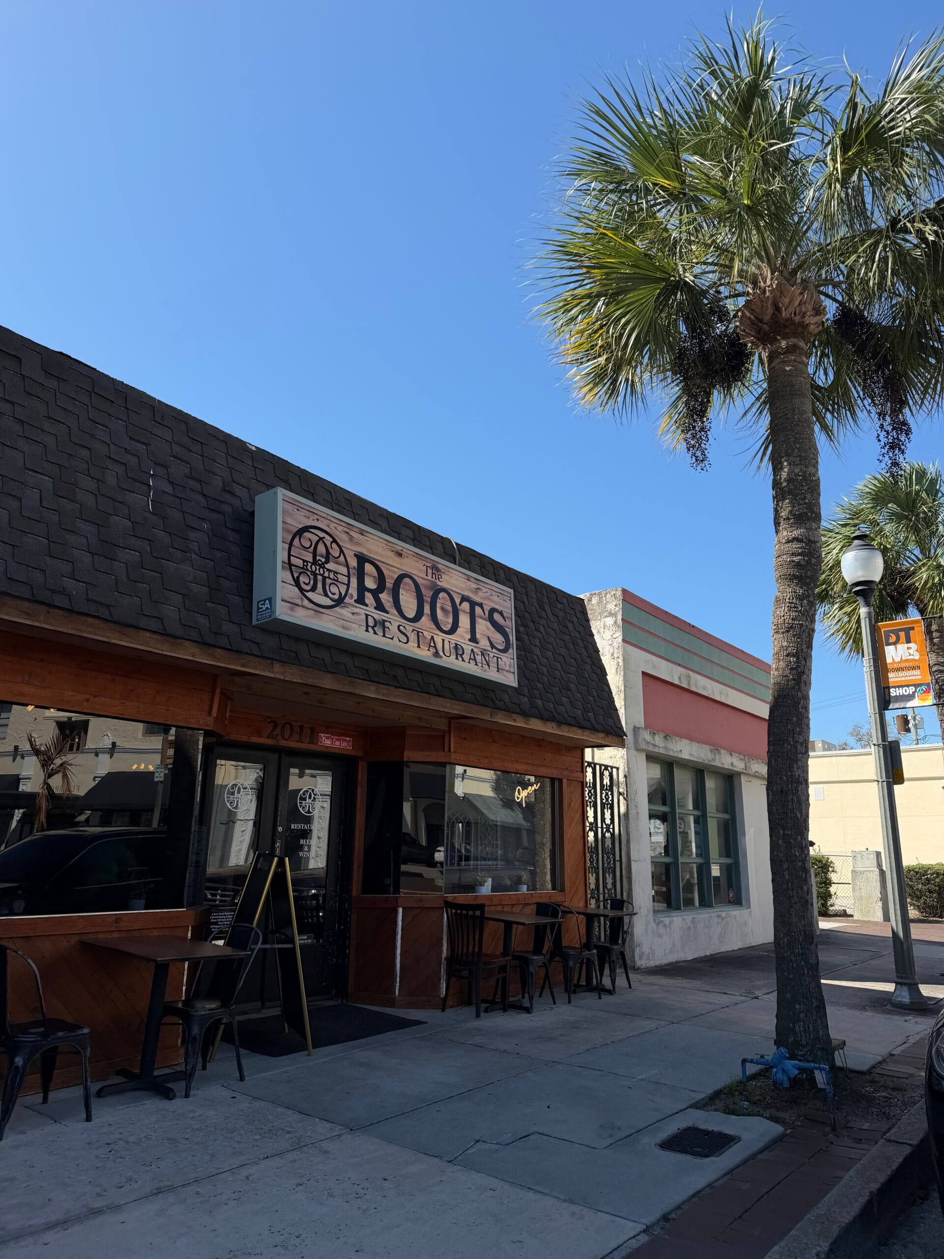 Roots Restaurant in Melbourne Florida